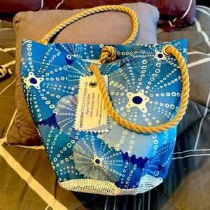 Sea Bags of Maine
Blue Sea Urchins beachcomber bucket bag